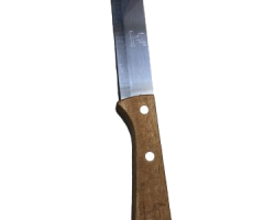 سكين لحوم New TouZun الثور مقبض خشبي