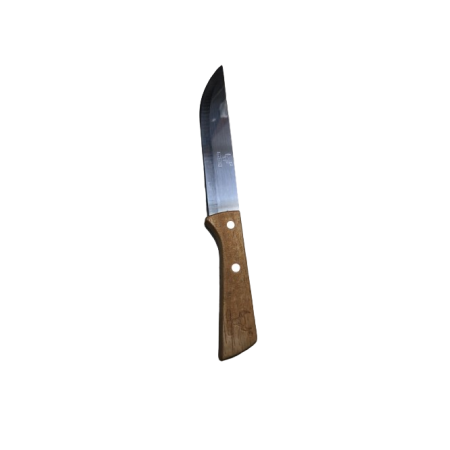 سكين لحوم New TouZun الثور مقبض خشبي