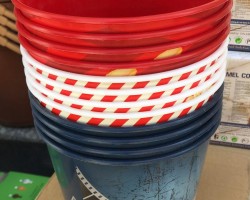 سطل بوشار كبير 2.1 لتر مرسم tuffex  سطل بوشار كبير 2.1 لتر مرسم tuffex