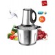 فرامة ملوخية وخضار ستانلس 5لتر 3 سرعات قدرة 600 واط kitchen expert فرامة ملوخية وخضار ستانلس 5لتر 3 سرعات قدرة 600 واط kitchen expert