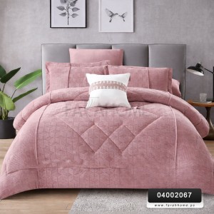 لحاف مجوز شتوي كلير  7 قطع محفر ليزر مربعات CLEAR