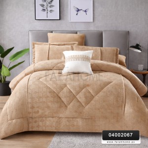 لحاف مجوز شتوي كلير  7 قطع محفر ليزر مربعات CLEAR