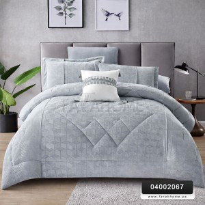 لحاف مجوز شتوي كلير  7 قطع محفر ليزر مربعات CLEAR