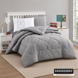 لحاف مفرد صيفي كومفي صيفي 4 قطع مطرز COMFY