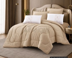 لحاف مجوز صيفي كومفي صيفي 6 قطع مطرز COMFY