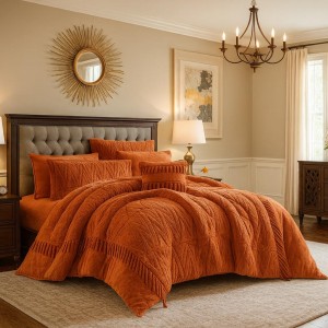 لحاف شتوي مجوز نافر شراشيب ليال 7 قطع بابلز فرو ارنب layal لحاف شتوي مجوز نافر شراشيب ليال 7 قطع بابلز فرو ارنب layal