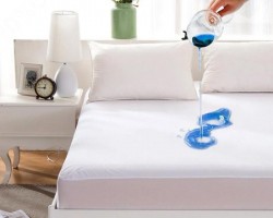 ملف فرشة واقي ضد الماء ( ماجين ) مفرد ونص 120 * 200