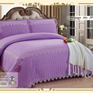 شرشف كوكو مجوز جوبلن 4 قطع مع دانتيل على الاطراف شرشف كوكو مجوز جوبلن 4 قطع مع دانتيل على الاطراف