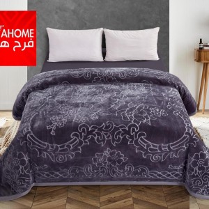 حرام مجوز سادة 200 × 220 طبقتين راشيل حفر ليزر 4 كيلو شتوي روبنسون