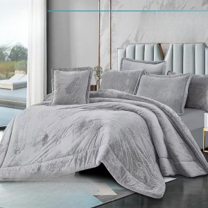 لحاف شتوي مجوز نافر مجكر ماريا  7  قطع بابلز فلانيل marya