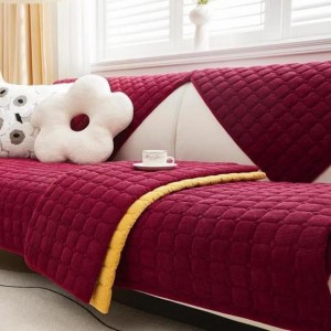 وجه طقم ارضيات كنب مخمل محزز 7 مقاعد