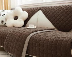 طقم ارضيات / كفر / غطاء - وجه كنب 7 مربعات بدون دانتيل مع ارضية لاصقة