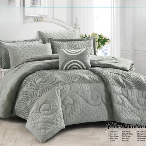 لحاف جيليان صيفي نافر بصمة 7 قطع روبنسون JAILAN لحاف جيليان صيفي نافر بصمة 7 قطع روبنسون JAILAN