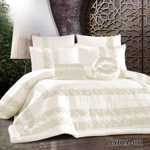 لحاف صيفي عرايسي مجوز كنج ليديا 8 قطع LYDIA