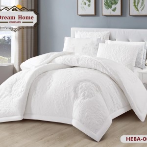 لحاف هبة HEBA مجوز صيفي مطرز 6 قطع دريم لحاف هبة HEBA مجوز صيفي مطرز 6 قطع دريم