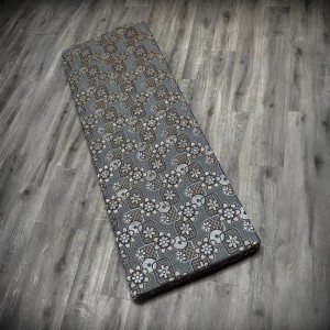 مخمل لورا مقصب سكني وجه خارجي لفرشة اسفنج ارضية مقاس 175 × 76 سم