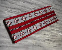 بدوي / فلاحي بادية الاردن وجه خارجي لفرشة اسفنج ارضية مقاس 175 × 76 سم