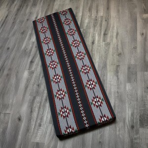 بدوي / فلاحي تركي غامق وجه خارجي لفرشة اسفنج ارضية مقاس 175 × 76 سم