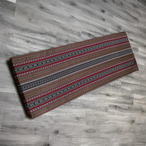 بدوي / فلاحي بني وجه خارجي لفرشة اسفنج ارضية مقاس 175 × 76 سم