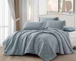 طقم شرشف تخت جوبلن مجوز 6 قطع صيفي دبل فيس لبنى LUBNA