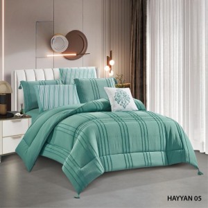 لحاف حيان مجوز صيفي 7 قطع HAYYAN كينج سايز لحاف حيان مجوز صيفي 7 قطع HAYYAN كينج سايز