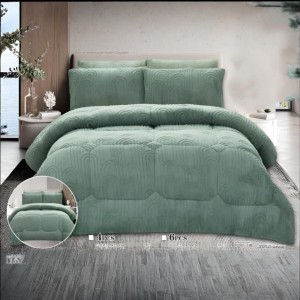 لحاف بوهيمي شكل بصمة مجدول مجوز 6 قطع شتوي فلانيل لحاف بوهيمي شكل بصمة مجدول مجوز 6 قطع شتوي فلانيل