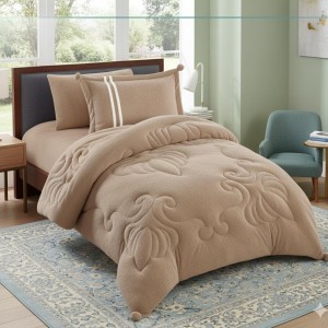 طقم ملاحف سادة مفرد4قطع - وجه لحافKIKI