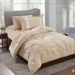 طقم ملاحف سادة مفرد4قطع - وجه لحافKIKI