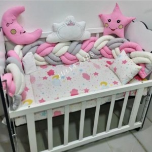 طقم داير تخت بيبي 4 جدلة مستورد تركي طقم داير تخت بيبي 4 جدلة مستورد تركي