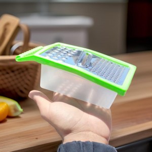 مبشرة خضار صغير مع مخزن بلاستيك 300 مل