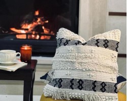 وجه كشنز قرن صنارة نافر هندي تطريز