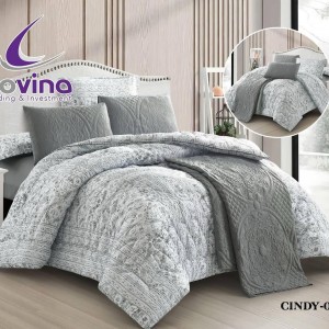 لحاف مجوز صيفي مع شرشف 7 قطع سيندي CINDY