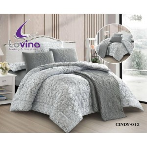 لحاف مجوز صيفي مع شرشف 7 قطع سيندي CINDY