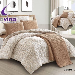 لحاف مجوز صيفي مع شرشف 7 قطع سيندي CINDY