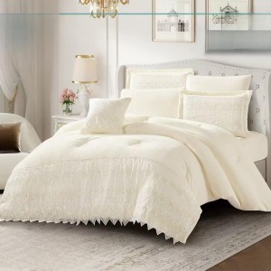 لحاف مجوز شتوي دانتيل 7 قطع مجكر نافر DANTEEL