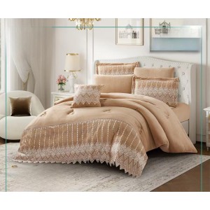 لحاف مجوز شتوي دانتيل 7 قطع مجكر نافر DANTEEL لحاف مجوز شتوي دانتيل 7 قطع مجكر نافر DANTEEL