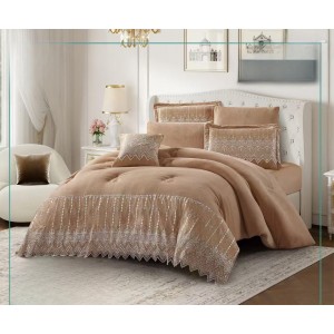 لحاف مجوز شتوي دانتيل 7 قطع مجكر نافر DANTEEL لحاف مجوز شتوي دانتيل 7 قطع مجكر نافر DANTEEL