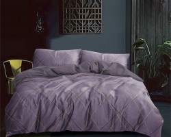 طقم ملاحف مجوز معرق 3 دي - وجه لحاف صيفي 4 قطع