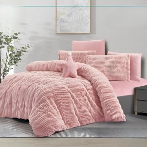 لحاف مجوز شتوي فيولا 7 قطع محزز زكزاك viola