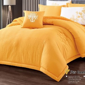 لحاف مجوز صيفي ليندا صيفي 7 قطع مطرز Linda