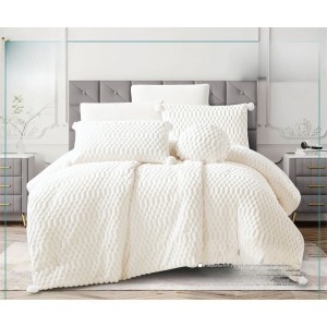 لحاف شتوي مجوز بف رافايلوو 7 قطع بابلز فرو ارنب Raffaello لحاف شتوي مجوز بف رافايلوو 7 قطع بابلز فرو ارنب Raffaello