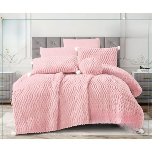 لحاف شتوي مجوز بف رافايلوو 7 قطع بابلز فرو ارنب Raffaello لحاف شتوي مجوز بف رافايلوو 7 قطع بابلز فرو ارنب Raffaello