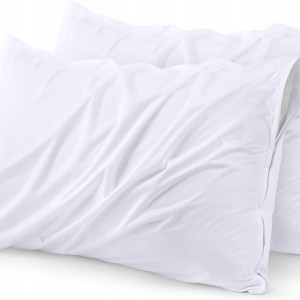 وجوه مخدات مجين قطعتين