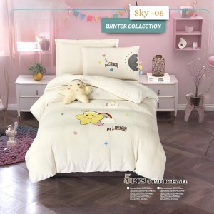 لحاف مفرد العاب اطفال شتوي سكاي  5 قطع ديزني SKY