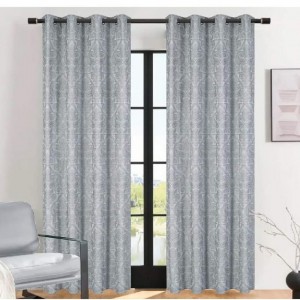 ستائر مخمل جيكار قطعتين لون سكني ستائر مخمل جيكار قطعتين لون سكني