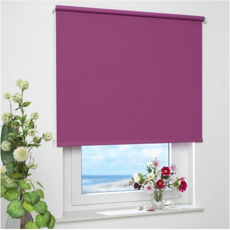 ستائر رول اب لايديكو مقاس 200 ارتفاع 180 لون نهدي