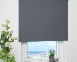 ستائر رول اب لايديكو مقاس 120 ارتفاع 180 لون سكني غامق