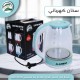 سخان ماء زجاج مع بلاستيك ملون 1500 واط سعة 2 لتر موديل ST-818