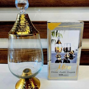 مضيفة تركية سكرية مع غطاء DM608