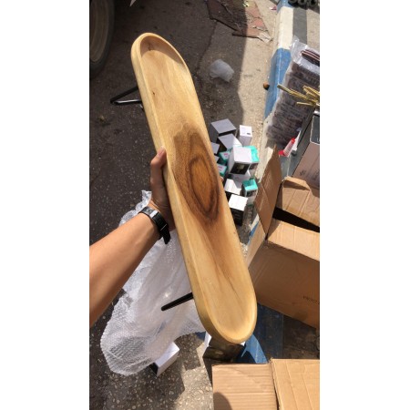 جاط مكسرات/فواكه بيضاوي كبير خشب طبيعي برجل حديد 60 × 15 + 12 سم بقاعدة حديد جاط مكسرات/فواكه بيضاوي كبير خشب طبيعي برجل حديد 60 × 15 + 12 سم بقاعدة حديد